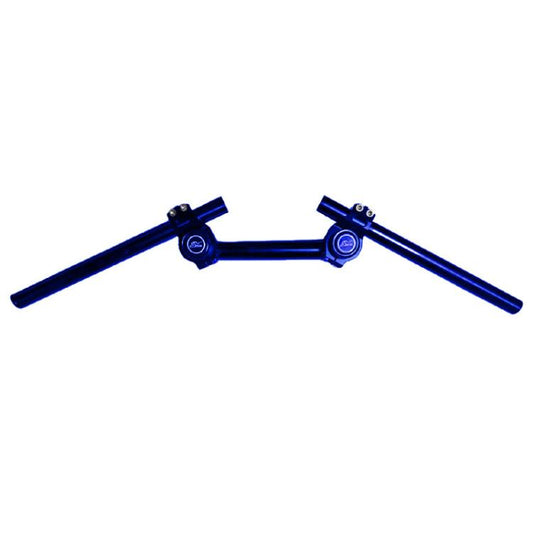 Aluminum Alloy Motorcycle Variable Diameter Handlebar Separate Faucet Handle(Blue) - Grips by buy2fix | Online Shopping UK | buy2fix