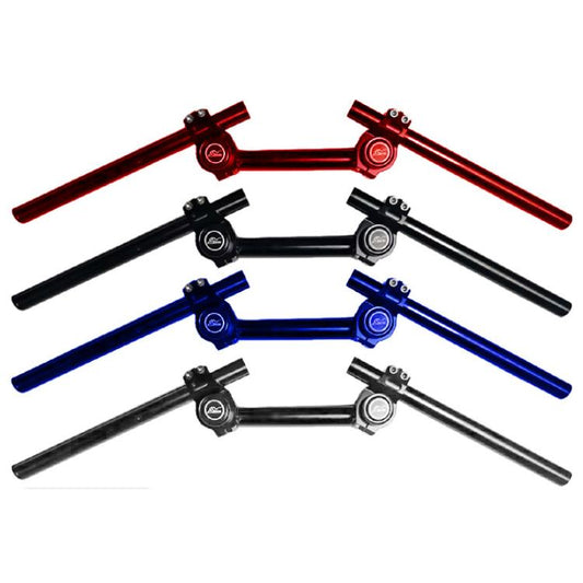 Aluminum Alloy Motorcycle Variable Diameter Handlebar Separate Faucet Handle(Blue) - Grips by buy2fix | Online Shopping UK | buy2fix