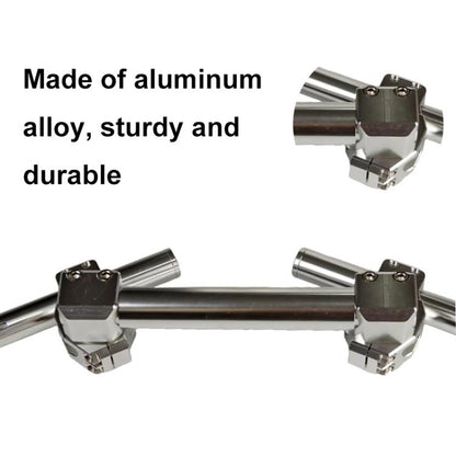 Aluminum Alloy Motorcycle Variable Diameter Handlebar Separate Faucet Handle(Black) - Grips by buy2fix | Online Shopping UK | buy2fix