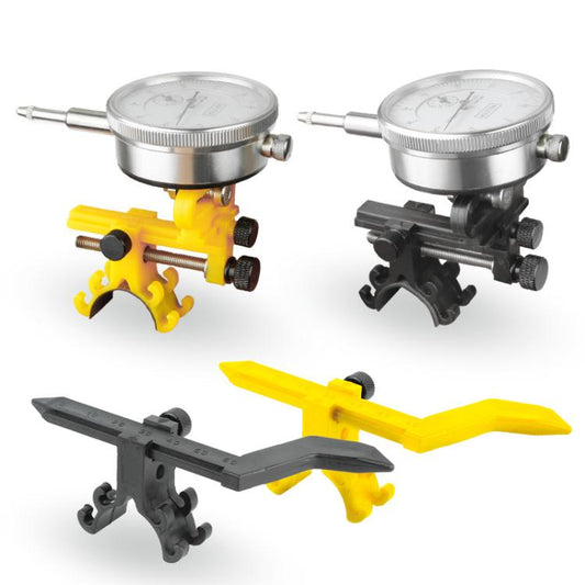 Bicycle Rim Adjustment Platform Correction Mechanical Tool, Color: BT110A Black With Dial - Maintenance tools by buy2fix | Online Shopping UK | buy2fix