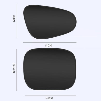Car Summer Sun Protection And Heat Insulation Sunshade Electrostatic Attraction Side Window Visor(Rear Row 1380C) - Window Foils & Solar Protection by buy2fix | Online Shopping UK | buy2fix