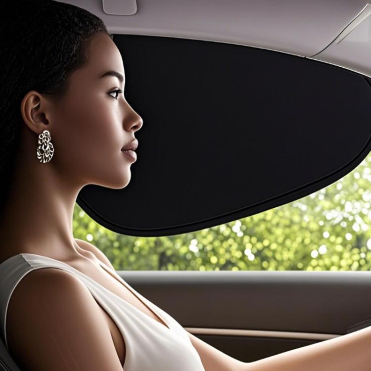 Car Summer Sun Protection And Heat Insulation Sunshade Electrostatic Attraction Side Window Visor(Rear Row 1380C) - Window Foils & Solar Protection by buy2fix | Online Shopping UK | buy2fix