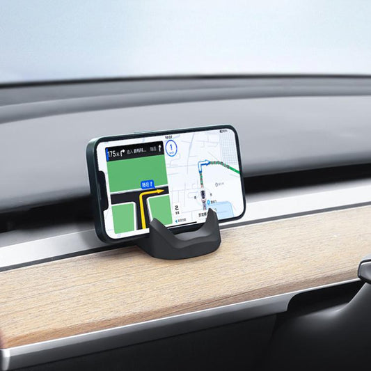 For Tesla Model 3 / Y Car Dashboard Silicone Cell Phone Navigation Mount - Special Car Holders by buy2fix | Online Shopping UK | buy2fix