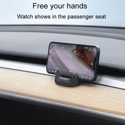 For Tesla Model 3 / Y Car Dashboard Silicone Cell Phone Navigation Mount - Special Car Holders by buy2fix | Online Shopping UK | buy2fix