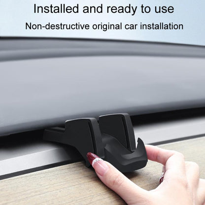 For Tesla New Model Y / 3 Car Dashboard Silicone Cell Phone Navigation Mount - Special Car Holders by buy2fix | Online Shopping UK | buy2fix