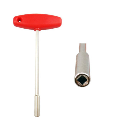 Hidden Spoke T-shaped Wrench Bicycle Tool Socket(Square Hole 3.2mm) - Maintenance tools by buy2fix | Online Shopping UK | buy2fix