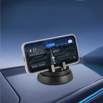 Car Phone Holder Dashboard Mount with Glow-in-the-Dark Parking Number Plate - Universal Car Holders by buy2fix | Online Shopping UK | buy2fix