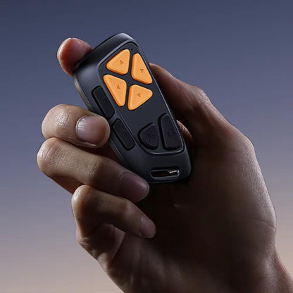 Smartphone Wireless Bluetooth Remote Control Camera Shutter E-Book Page Turner, TikTok Shorts Likes(Black) - Phone Remote Control by buy2fix | Online Shopping UK | buy2fix