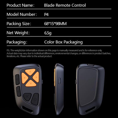 Smartphone Wireless Bluetooth Remote Control Camera Shutter E-Book Page Turner, TikTok Shorts Likes(White) - Phone Remote Control by buy2fix | Online Shopping UK | buy2fix