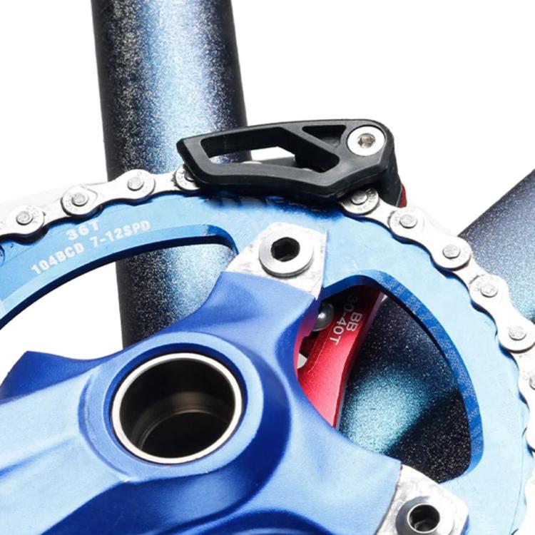 Bicycle Front Derailleur Single-Plate Positive Negative Tooth Chain Guide, Color: ISG03 Model Black - Maintenance tools by BIKERSAY | Online Shopping UK | buy2fix