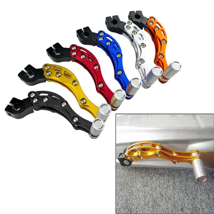 BSG-011 Universal CNC Aluminum Alloy Shift Lever Motorcycle Start Lever(Silver) - Motorbike Brakes by buy2fix | Online Shopping UK | buy2fix
