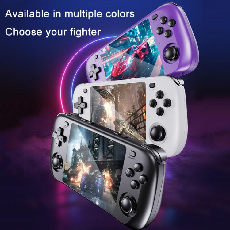 H36S 3.5 Inch IPS HD Screen Retro PSP Game Console Linux System GBA Handheld Video Game Console, Memory: 128G(White) - Pocket Console by buy2fix | Online Shopping UK | buy2fix