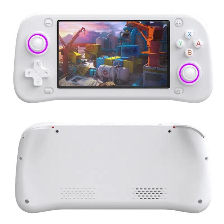XF43 Retro Handheld Game Console Open Source 4.3 Inch Large Screen Gaming Video Players Console 128G(White) - Pocket Console by buy2fix | Online Shopping UK | buy2fix