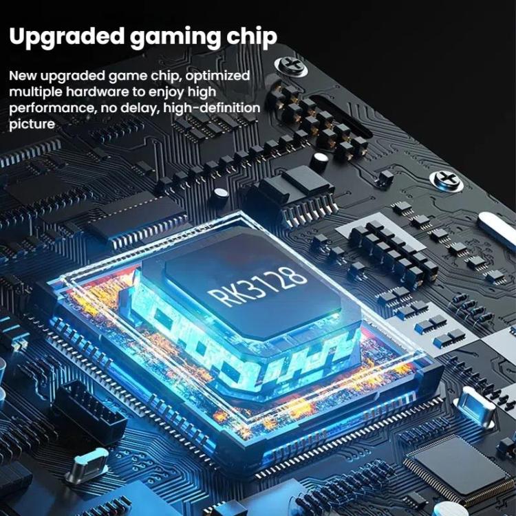 XF43 Retro Handheld Game Console Open Source 4.3 Inch Large Screen Gaming Video Players Console 128G(Gray) - Pocket Console by buy2fix | Online Shopping UK | buy2fix