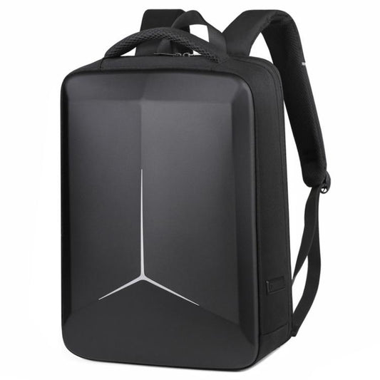 17.3-18 Inch Hard Shell Laptop Backpack with USB+Type-C Charging Ports Unisex Anti-Theft  Business Travel Bag, Color: Black - Backpack by buy2fix | Online Shopping UK | buy2fix