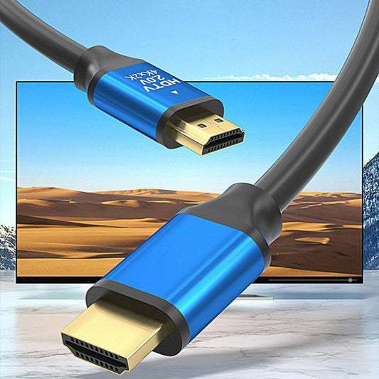 VegGieg V2.0 4K60Hz TV Set-Top Box Computer Monitor Projection HDMI Video Connection Cable, Size: 3m(Black) - Cable by VegGieg | Online Shopping UK | buy2fix