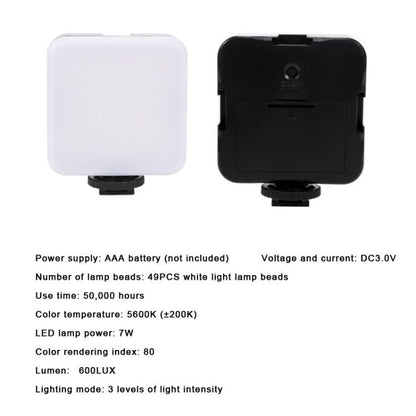 Smartphone Video Rig Kit with LED Fill Light & Microphone All-in-One Mobile Live Streaming(AY-49X) - Stand by buy2fix | Online Shopping UK | buy2fix