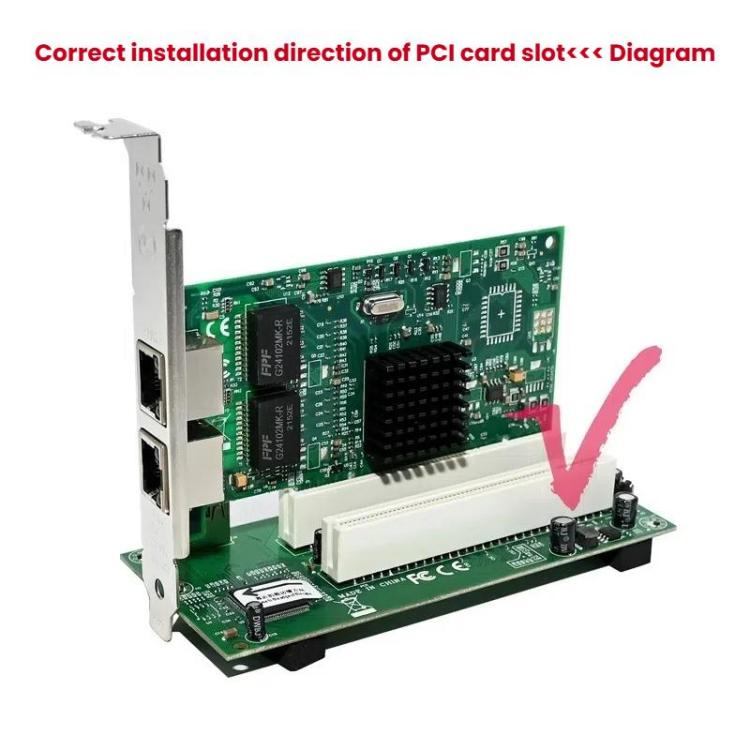 SUNWEIT ST46 PCIe X1 To 2-PCI Card Slot ASM1083 Bridge Card No Drive Plug and Play - Add-on Cards by buy2fix | Online Shopping UK | buy2fix