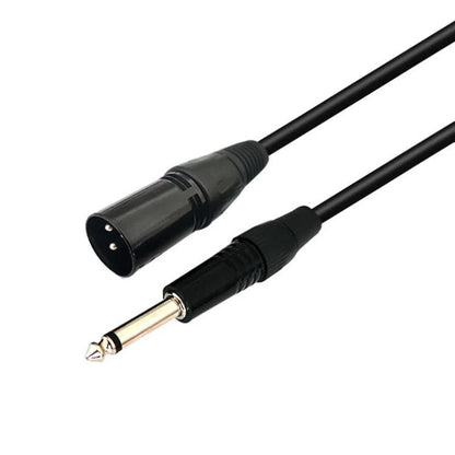 VEGGIEG 3Pin XLR Speaker Loudspeaker Cable Mixer Balanced Audio Microphone Cable, Length: 3m(6.5mm To XLR Male) - Microphone Audio Cable & Connector by VEGGIEG | Online Shopping UK | buy2fix