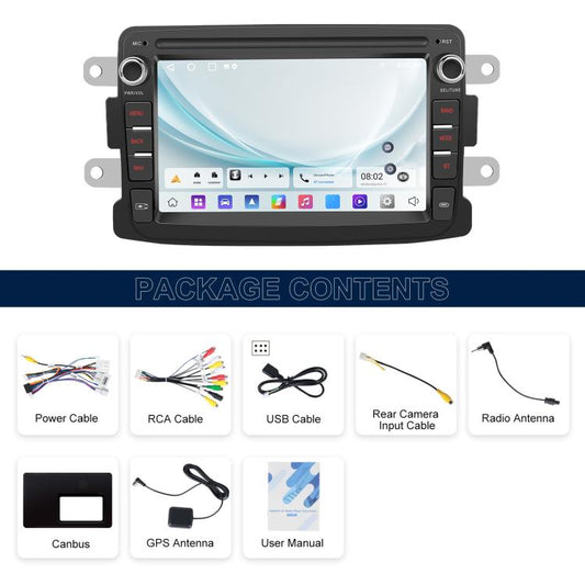 7 inch Horizontal Screen Android Navigation Car Bluetooth MP5 Player, For Renault / Captur / Symbol, Memory: 2+64G(Standard) - Car MP3 & MP4 & MP5 by buy2fix | Online Shopping UK | buy2fix