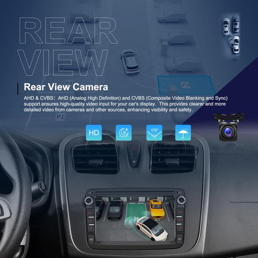 7 inch Horizontal Screen Android Navigation Car Bluetooth MP5 Player, For Renault / Captur / Symbol, Memory: 2+64G(Standard+AHD Camera+Microphone) - Car MP3 & MP4 & MP5 by buy2fix | Online Shopping UK | buy2fix