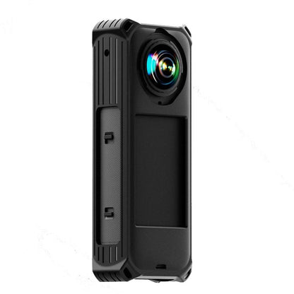 For Insta360 X5 Camera Silicone Cover Case With Lens Cap Shockproof Protective Shell(Black) - Case & Bags by buy2fix | Online Shopping UK | buy2fix