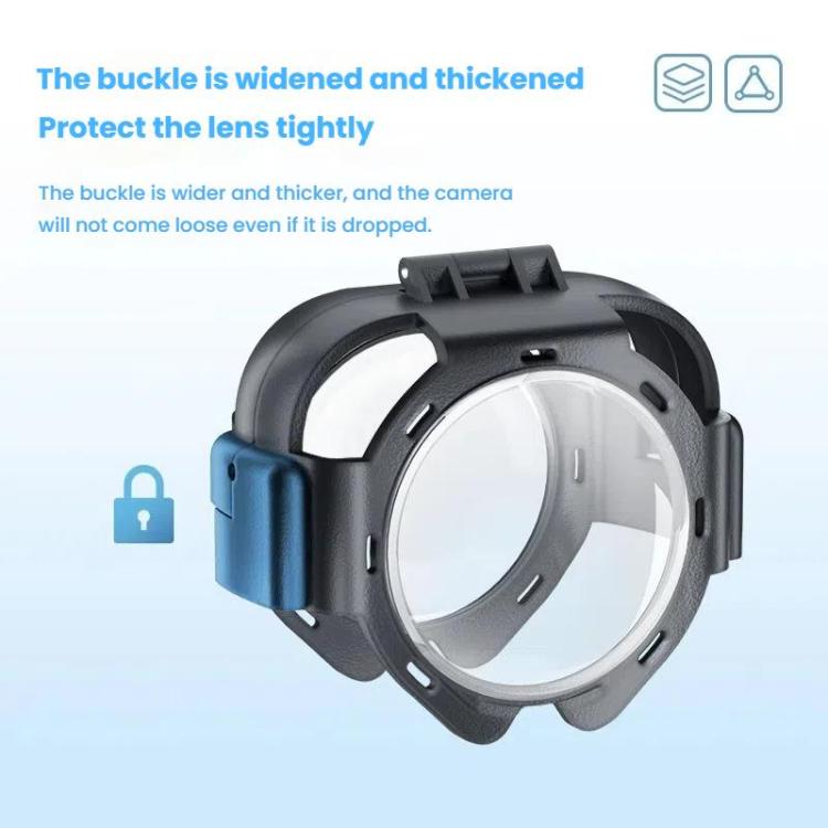 For Insta360 X5 Anti-Fog Snap-On Lens Protector Durable Glass Cover - Len Accessories by buy2fix | Online Shopping UK | buy2fix