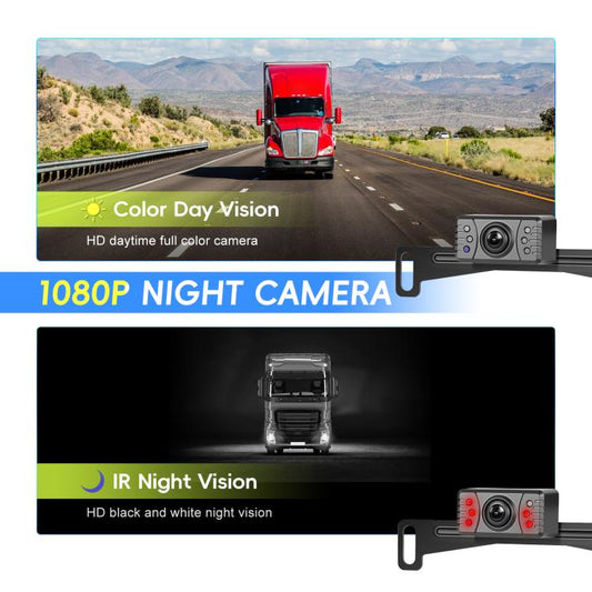 4.3 Inch Reversing Display Digital Wired HD 1 To 1 Set, Spec: North America - Car Monitor by buy2fix | Online Shopping UK | buy2fix