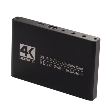 USB 3.0 HD Video Capture Card 4K Camera Computer Game Live Recording Box - Video Capture Solutions by buy2fix | Online Shopping UK | buy2fix