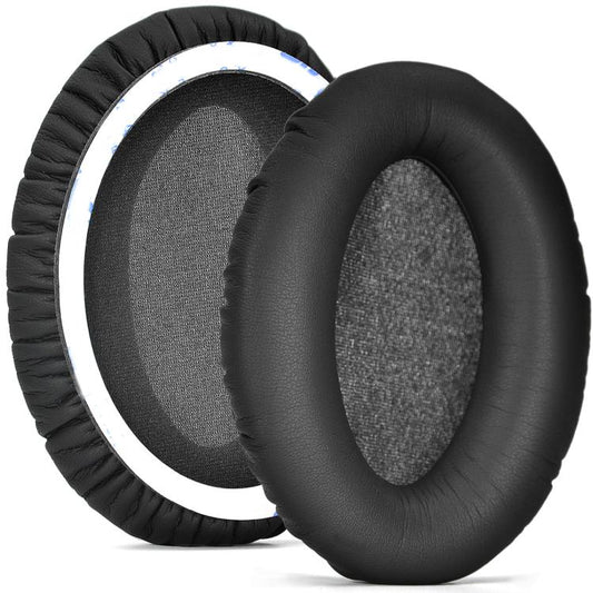 For Sennheiser HD 300 Pro Headphone 1pair Earpads Protein Leather Ear Curisons(Black) - Earmuff & Pad by buy2fix | Online Shopping UK | buy2fix