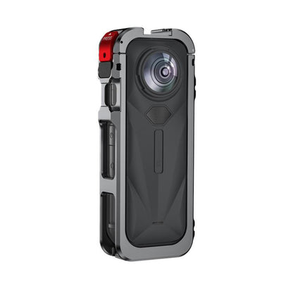 For Insta360 X5 Camera Flymile Metal Frame Lens Cover Set Rabbit Cage Expansion Bracket(Metal Color) - Mount & Holder by Flymile | Online Shopping UK | buy2fix