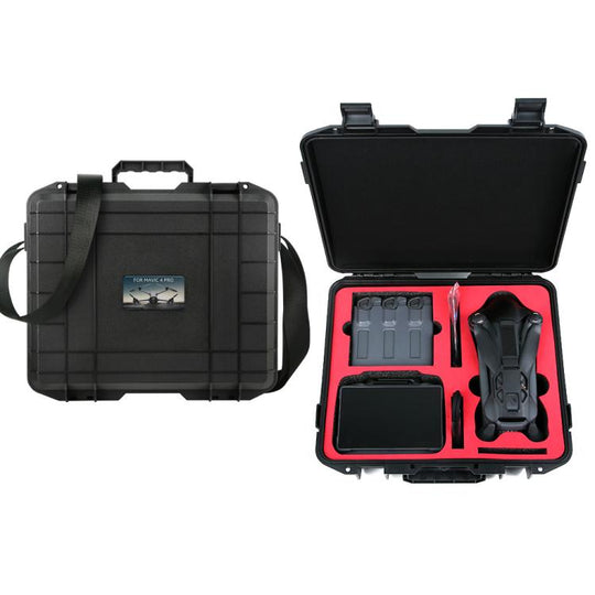 For DJI Mavic 4 Pro Creator Combo RC Pro 2 Explosion-Proof Case Storage Box Suitcase With Shoulder Strap(Colorful Pattern)