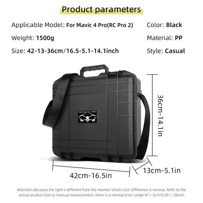 For DJI Mavic 4 Pro Creator Combo RC Pro 2 Explosion-Proof Case Storage Box Suitcase With Shoulder Strap(Colorful Pattern) - Backpacks & Bags by buy2fix | Online Shopping UK | buy2fix