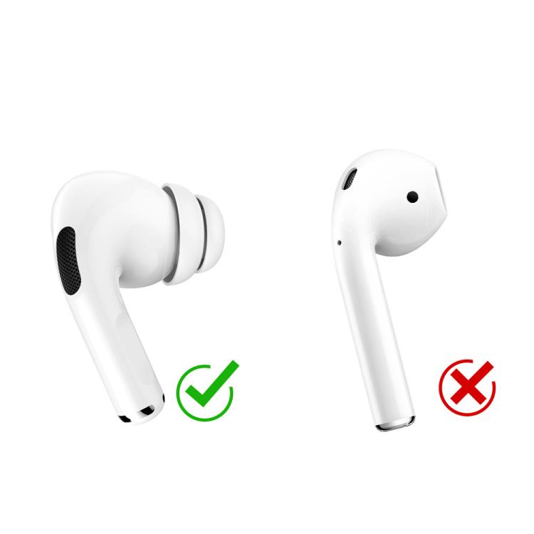 For AirPods Pro / Pro 2 AhaStyle PT99-2 Earphone Silicone Earbuds, Size: S+M+L(White) - Anti-dust & Ear Caps by AhaStyle | Online Shopping UK | buy2fix