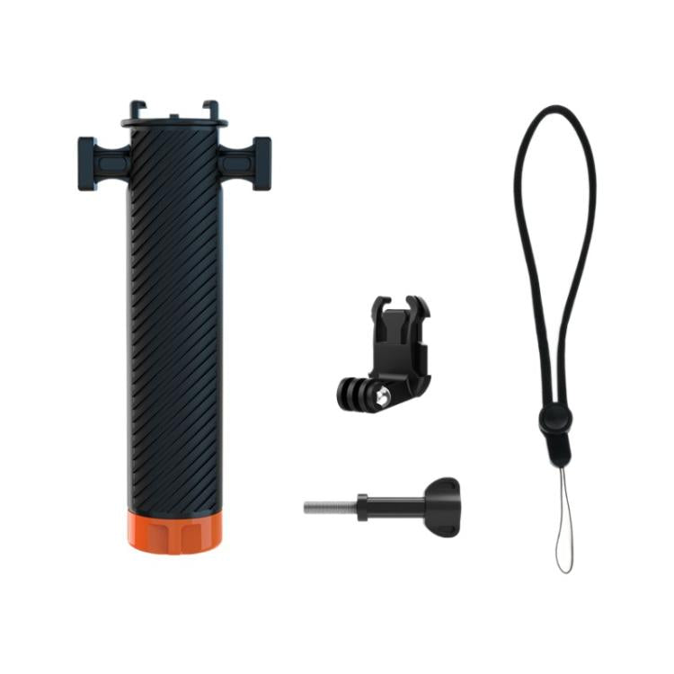 Buoyant Anti-Sink Dive Handle With Dual Cold Shoe Mounts for Action Cameras(Orange) - Floating Grip & Ball by buy2fix | Online Shopping UK | buy2fix