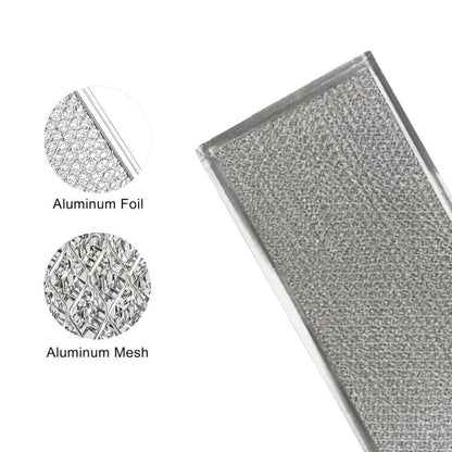 2pcs /Pack W10535950 Microwave Grease Filter Replacement Parts 11 X 6-1/4 Inch - Microwave Oven Parts by buy2fix | Online Shopping UK | buy2fix