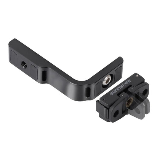 For Insta360 X5 / X4 Sunnylife X4-ZJ826 L-shape Conversion Bracket Magnetic Adaptor Expansion Accessory(Black)