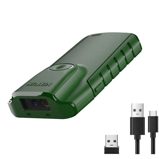 NTEUM E740 Cell Phone Back Clip Portable 1D Code Wireless Bluetooth Scanner