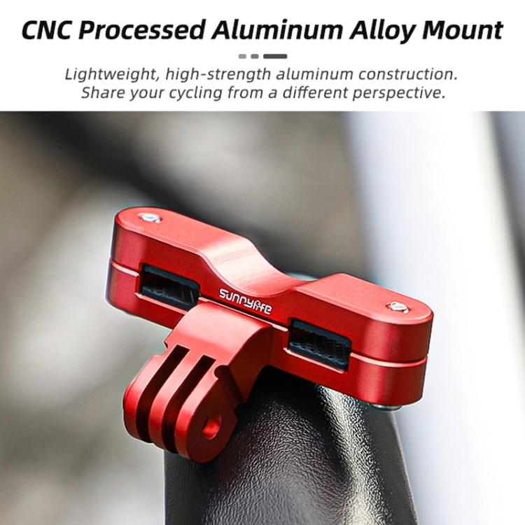 Sunnylife ZJ942 Sports Camera Bike Seat Mount Cycling Bracket(Black) - Mount & Holder by Sunnylife | Online Shopping UK | buy2fix