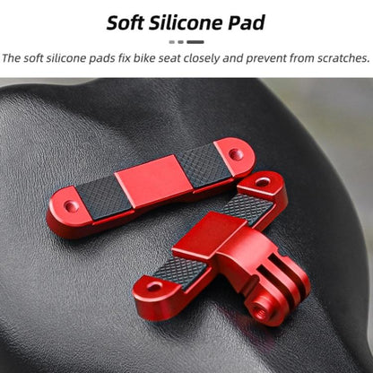 Sunnylife ZJ942 Sports Camera Bike Seat Mount Cycling Bracket(Black) - Mount & Holder by Sunnylife | Online Shopping UK | buy2fix