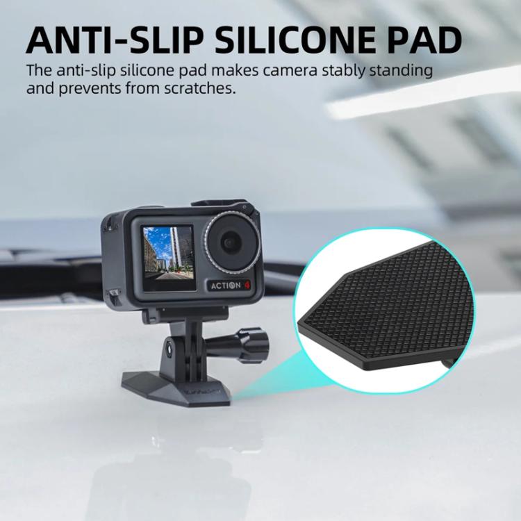 Sunnylife DZ762 Sports Camera Magnetic Dock Expansion Adapter Bracket(Black) - Mount & Holder by Sunnylife | Online Shopping UK | buy2fix