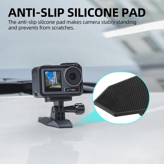 Sunnylife DZ762 Sports Camera Magnetic Dock Expansion Adapter Bracket(Black) - Mount & Holder by Sunnylife | Online Shopping UK | buy2fix