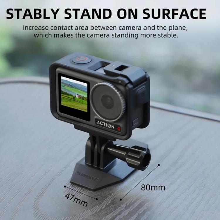 Sunnylife DZ762 Sports Camera Magnetic Dock Expansion Adapter Bracket(Black) - Mount & Holder by Sunnylife | Online Shopping UK | buy2fix