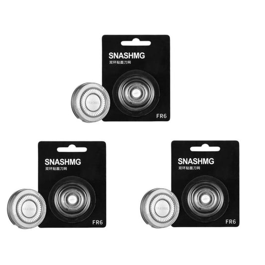 3pcs /Pack FR6 Shaver Blades For Flyco FS711/FS829/FS812/FS821/FS871/FS876/FS875 Electric Trimmer - Shavers Parts by buy2fix | Online Shopping UK | buy2fix