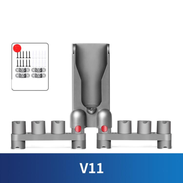 For Dyson V11 Vacuum Cleaner Wall Mount Storage Rack Accessory Holder Holds Up to 10 Attachments - For Dyson Accessories by buy2fix | Online Shopping UK | buy2fix