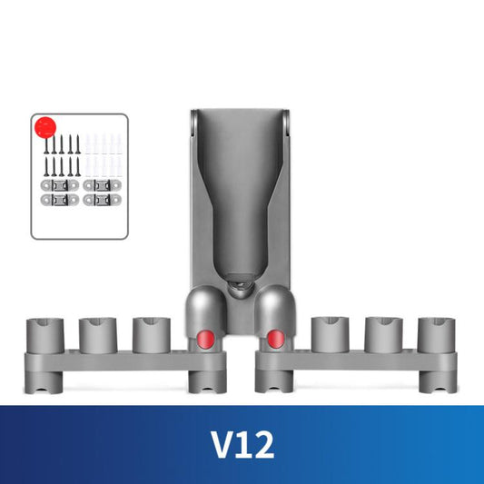 For Dyson V12 Vacuum Cleaner Wall Mount Storage Rack Accessory Holder Holds Up to 10 Attachments - For Dyson Accessories by buy2fix | Online Shopping UK | buy2fix