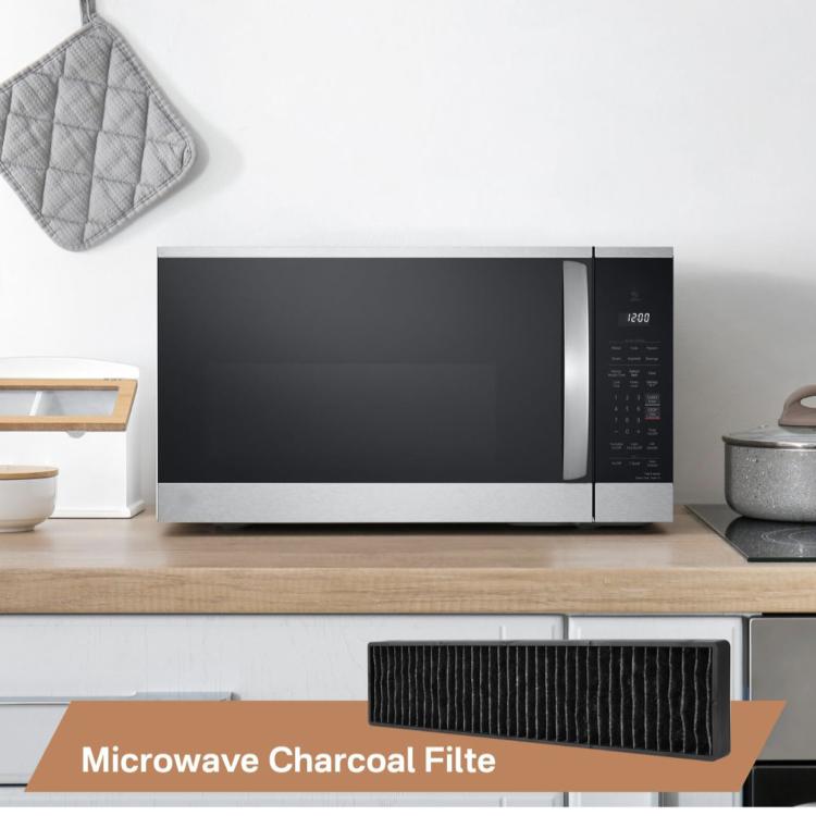 2pcs /Pack PVM9005SJ8SS Microwave Charcoal Filter For GE PNM9216SK5SS / JVM7195EK5ES - Microwave Oven Parts by buy2fix | Online Shopping UK | buy2fix