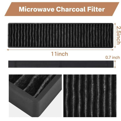 2pcs /Pack PVM9005SJ8SS Microwave Charcoal Filter For GE PNM9216SK5SS / JVM7195EK5ES - Microwave Oven Parts by buy2fix | Online Shopping UK | buy2fix