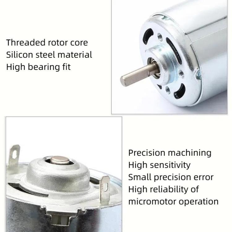 12V 10000RPM 795 Dual Ball DC Motor Juicer Pump High Torque Motor - Juicer Parts by buy2fix | Online Shopping UK | buy2fix
