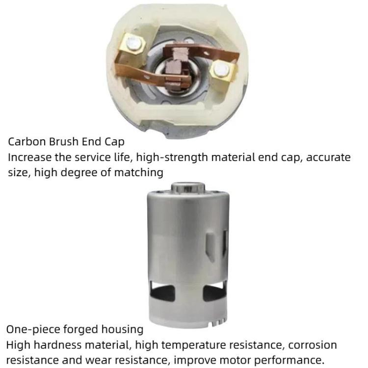 12V 5000RPM 795 Dual Ball DC Motor Juicer Pump High Torque Motor - Juicer Parts by buy2fix | Online Shopping UK | buy2fix